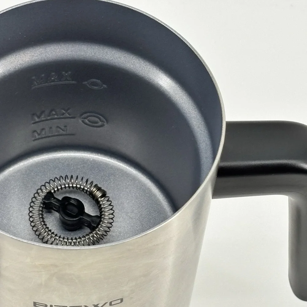 BIZEWO Milk‎ Frother Electric, Coffee Frother, Warm and Cold Milk Foamer